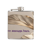 Flasques Feuille d'or élégante (Devant)