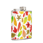 Flasques Feuilles d'automne blanc (Droite)