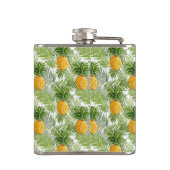 Flasques Feuilles et ananas tropicaux (Dos)