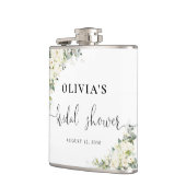 Flasques Fiasque de mariage Fleurs Blanches (Gauche)