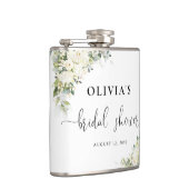 Flasques Fiasque de mariage Fleurs Blanches (Droite)
