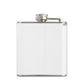 Flasques Fiasque de mariage Fleurs Blanches (Dos)