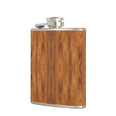 Flasques fibre de bois foncée moyenne de faux (Gauche)