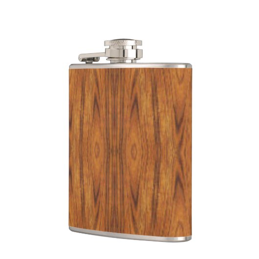 Flasques fibre de bois foncée moyenne de faux (Gauche)