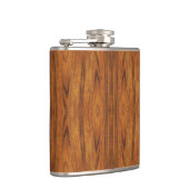 Flasques fibre de bois foncée moyenne de faux (Droite)