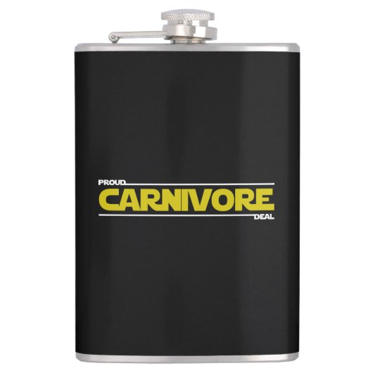 Flasques Fier Carnivore. Deal. (Devant)