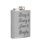 Flasques Fierté et préjugés Couples I (Droite)