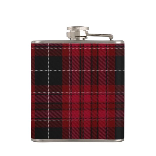 Flasques Fierté monogramme de galles Tartan Plaid Flask (Dos)