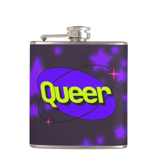 Flasques Fierté queer Y2K (Devant)