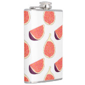 Flasques Fig mauve : motif coloré (Droite)