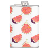 Flasques Fig mauve : motif coloré (Devant)