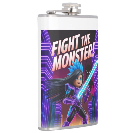 Flasques Fight the monster (Droite)