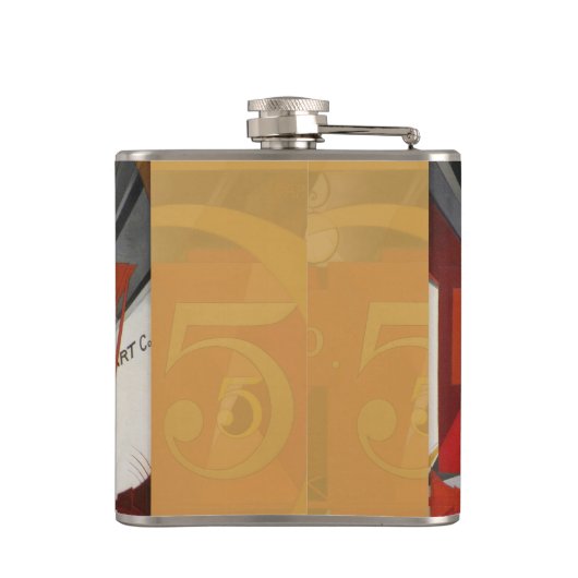 Flasques Figure de Cudern Art moderne (Dos)