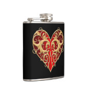 Flasques Filigree rouge figuier figuier figuier fioul figui (Droite)