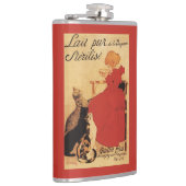 Flasques Fille de lait de Vingeanne avec des chats (Droite)
