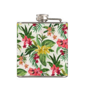 Flasques Fille Fleurs Exotiques Colorées (Dos)