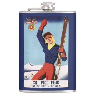 Flasques Fille flexible de ski de Pin- d'insecte