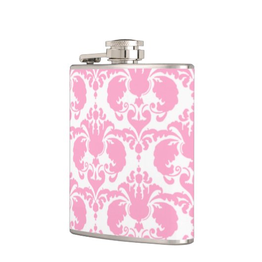 Flasques Fille rose Damask (Gauche)