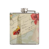 Flasques Fille vintage Flapper à Paris (Dos)