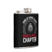 Flasques Fils du Père Noël, Père Noël en moto (Droite)