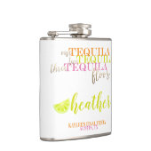 Flasques Finale Fiesta Favoriser Tequila Bachelorette Party (Droite)