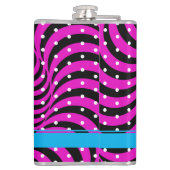 Flasques Fiole à bouteille "Jus de Birdie" rose chaud OptiP (Dos)