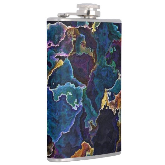 Flasques Fiole à nappes d'huile (Droite)