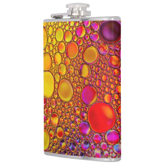 Flasques Fiole Abstraite multicolore (Gauche)