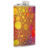 Flasques Fiole Abstraite multicolore (Droite)