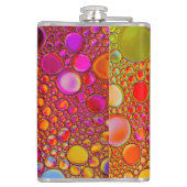 Flasques Fiole Abstraite multicolore (Dos)