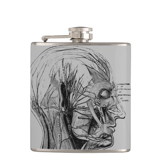 Flasques Fiole anatomique (Devant)