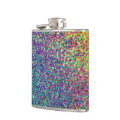 Flasques Fiole Confetti avec points arc-en-ciel (Gauche)