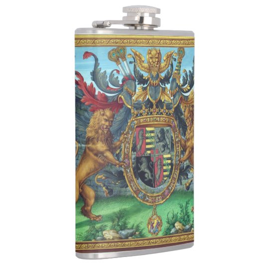 Flasques Fiole d'armoiries (Droite)