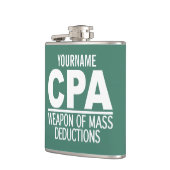 Flasques Fiole de couleur et monogramme sur mesure CPA (Gauche)