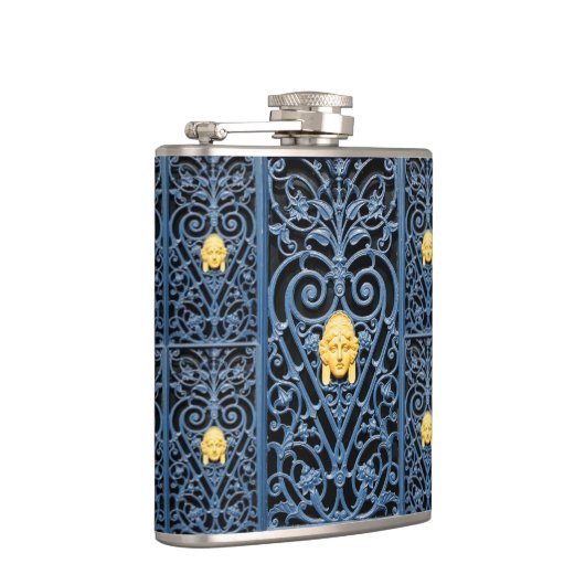 Flasques Fiole de fer forgé Art Déco 3 (Droite)