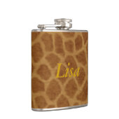 Flasques Fiole de girafe personnalisée (Droite)