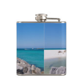 Flasques Fiole De Jetty Au Centre De L'Île Shell (Dos)