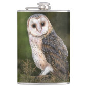 Flasques Fiole de la chouette de l'étable (Devant)