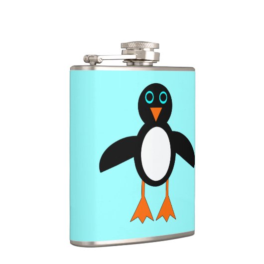 Flasques Fiole de manchot de Noël (Droite)