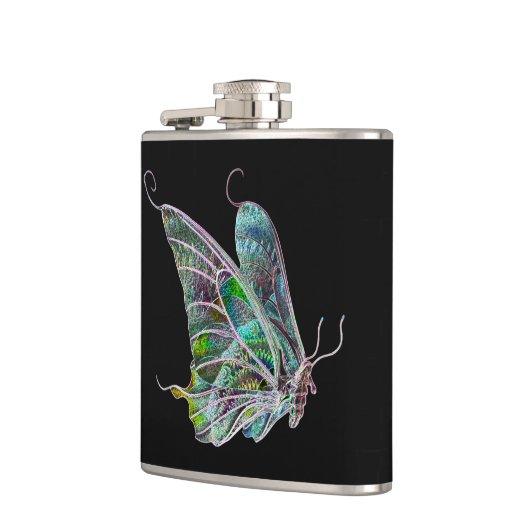 Flasques Fiole de papillon exotique (Gauche)