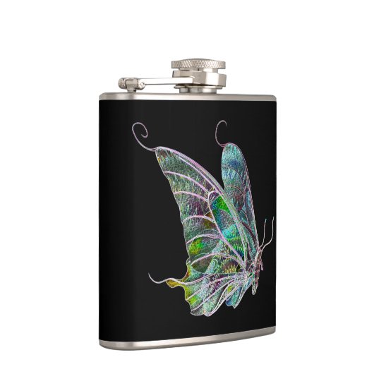 Flasques Fiole de papillon exotique (Droite)