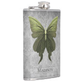 Flasques Fiole de papillon verte à bijoux (Droite)