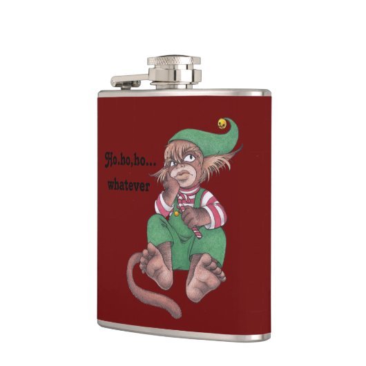 Flasques Fiole de singe de Noël (Gauche)