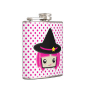 Flasques Fiole de sorcière Kawaii rose Haired (Droite)