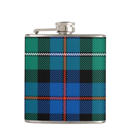 Flasques Fiole de Tartan MacKenzie (Devant)