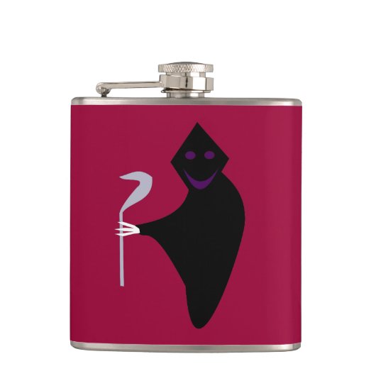 Flasques Fiole d'Halloween faucheuse (Devant)