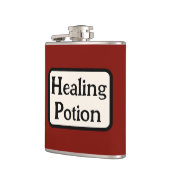 Flasques Fiole en Vinyle avec Potion de Guérison (Gauche)