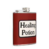 Flasques Fiole en Vinyle avec Potion de Guérison (Droite)