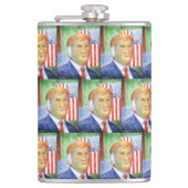 Flasques Fiole enrobée Vinyl Donald Trump Van Gogh (Devant)