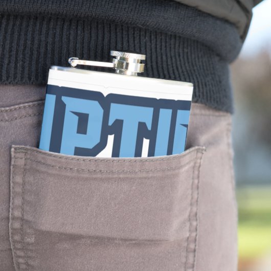 Flasques Fiole enveloppée de vinyle (En situation)